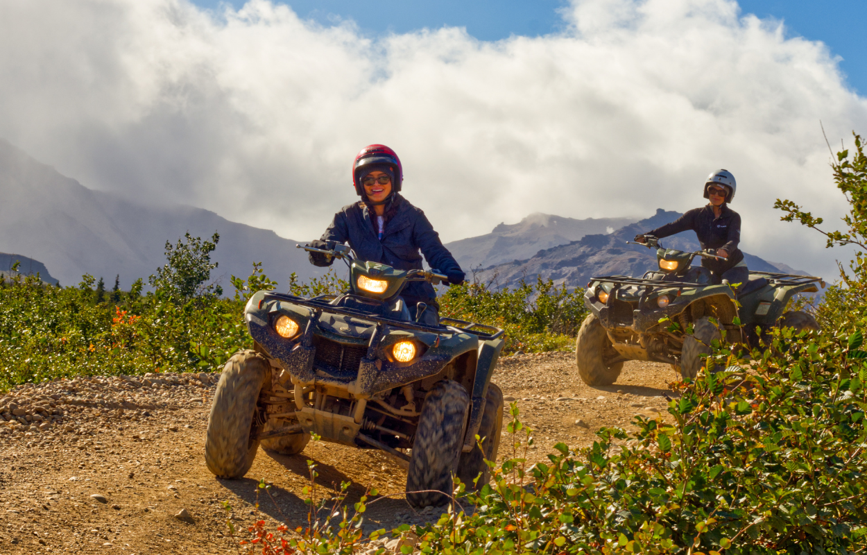 ATV riding in Denali National Park